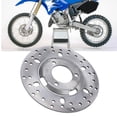 thumbnail image 3 of Brake Rotor Disc, 180mm/7.1in Outer Diameter Steel Alloy Motorcycle Brake Disc Warping Prevention  for Scooters, 3 of 8