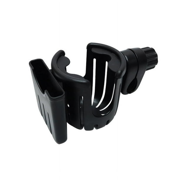 Portavasos para cochecito, portavasos universal 2 en 1, organizador para cochecito y portabiberones, accesorio para cochecito, portavasos antideslizante de gran calibre para cochecito, bicicleta,
