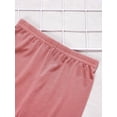 thumbnail image 6 of Manyakai Toddler Girls 6 Pack Dance Shorts Bike Shorts Solid Elastic Waist Ruffle Gymnastics Coral 140, 6 of 6