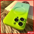 thumbnail image 2 of WUJU Funda De Lujo De Dos Colores Degradado Magnético Inalámbrico De Carga Inalámbrica Compatible Para iPhone 11 12 13 14 Pro Max Silicona Magnética Suave A Prueba De Golpes, 2 of 3