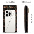 thumbnail image 4 of GAEKEAO Slim Wallet for Women RFID Blocking long Ladies Bifold Card Holder with Zipper Coin Pocket and Multiple Card Slots, 4 of 8