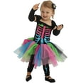 thumbnail image 2 of TheFound Robe Mère-Fille Halloween Jupe Squelette + Leggings + Manches, 2 of 10