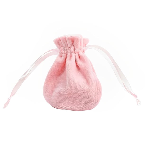 Naiovety Bolsas de terciopelo para joyería, bolsas de almacenamiento de cuentas de juguete, paquete de dulces, bolsa de regalo, decoración de boda y Almacenamiento y organización del hogar Rosa Naiovety HA079282-02