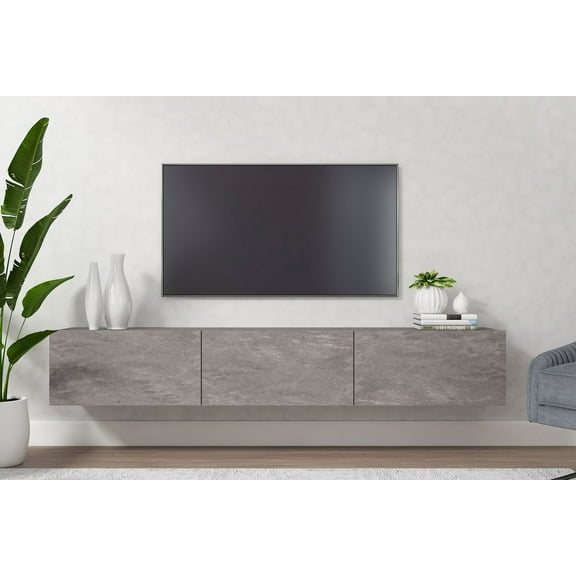 Lucy Mea 70,8'' Wall Mounted Tv Stand Media Console