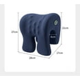 thumbnail image 5 of TËDrésco Chair Memory Foam Headrest, Gray, 5 of 6