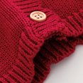 thumbnail image 4 of Spazoro Toddler Girls Boys Sweaters, Long Sleeve Crew Neck Casual Thickening Warm Shirts for Child Girls Red Size 1 T, 4 of 9