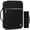 Black, variant on Montana West Church Bag for Women Men Protective Bible Cover with Leather Bookmark, Black
