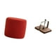 thumbnail image 5 of Reposapiés Otomano, Banco, Silla, Sofá Cilíndrico, Taburete De Té Para Oficina, Dormitorio, Guardería, Apartamento Con Servilletero, Dispensador De Pañuelos, Base De Madera, Organizador, 5 of 8