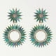 thumbnail image 5 of Pendientes colgantes grandes de la serie verde de moda moderna para mujeres y niñas, 5 of 5