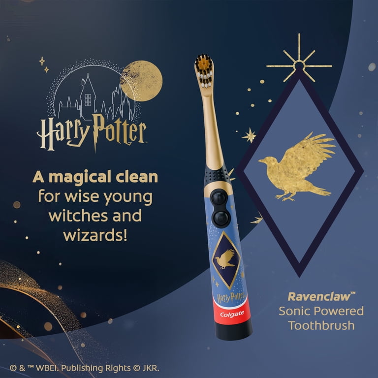 Colgate Harry Potter Ravenclaw Kids Battery Toothbrush, Extra Soft