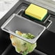 thumbnail image 5 of Innovative Sink Filter Rack Foldable Waste Garbage Net Shelf Mesh Bag Stand, 5 of 11
