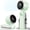 Green, variant on ILHHTCN Mini Portable Handheld Turbo Fan, 5-Speed High-Velocity Small Pocket Fan with Rechargeable 4000mAh Battery, 180° Foldable Personal Neck Desktop Fan for Travel Beach Vacation Gifts