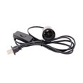 thumbnail image 2 of Extension Hanging Lantern Cord Cable E27 Pendant Light Socket for Kitchen Bedroom Bathroom Easy Installation  Black US Plug, 2 of 2