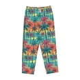 thumbnail image 4 of Xecao Hawaii Palms Women's Straight Lounge Pajama Pants: The Epitome of Relaxed Sleepwear, 4 of 9