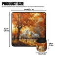thumbnail image 5 of HELLHERO Autumn Horse Pattern Design Sewing Machine Mat Lightweight with Storage Cylinder Non Slip to Store Bobbins for Most Sewing Machines, 5 of 5