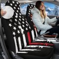 thumbnail image 3 of Uorisanigo Car Seat Cover Fit Four Seasons, British Flag Car Seat Cover Front Seats Protectors, 2 PCS Bottom Seats Covers of Full Wrapped Edge, Universal Fit for Most Cars, SUV, Van, 3 of 7