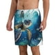 thumbnail image 2 of Fotbe Watercolor Turtle4 Trajes de Baño Estampados para Hombre, Shorts de Verano de Secado Rápido, Ropa de Playa, Bañadores-Medium, 2 of 6