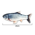 thumbnail image 2 of Acaricie el juguete eléctrico del pez del juguete de la simulación de los pescados de los pescados de la simulación del juguete del gato del juguete del animal doméstico Zhivalor Accesorios de Baño, 2 of 6