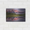 thumbnail image 3 of Luxe Metal Art 'Teton Awakening - Grand Teton National Park' by Darren White, Metal Wall Art, 16"x12", 3 of 9