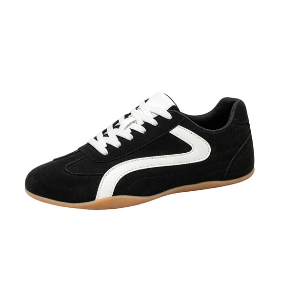 Womens Sneakers Comfortable Fashion Sneakers for Women Casual Womens Shoes with Memory Foam Insole - Lace Up Shoes for Women Trendy Sneakers Women Footwear