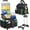 Black, variant on Large Rolling Cleaning Caddy Bag with Detachable Trolley & Shoulder Straps