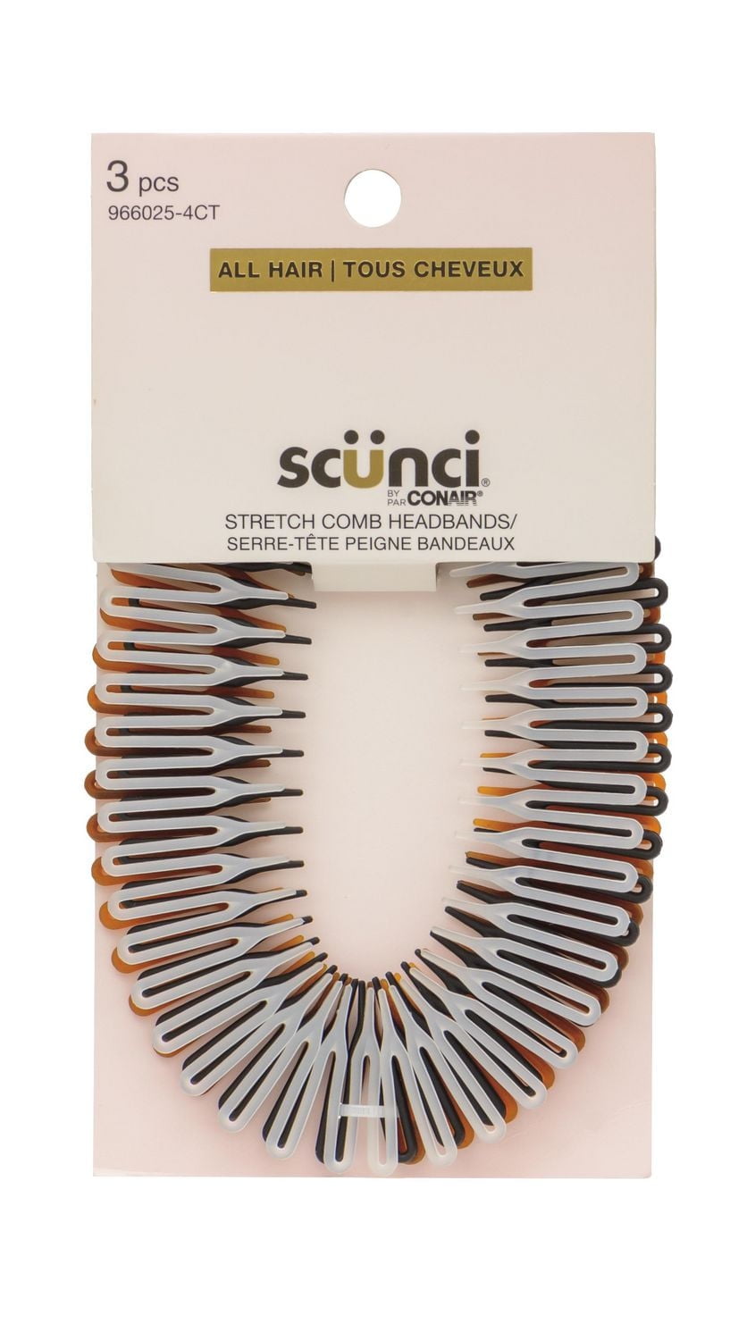 Scunci 3pk Stretch Headbands