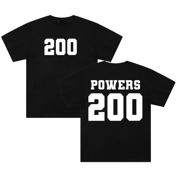 Chad Powers 200 T-shirt 2025 Tv Show Crewneck Short Sleeve Cotton Tee Women Men Streetwear Tops