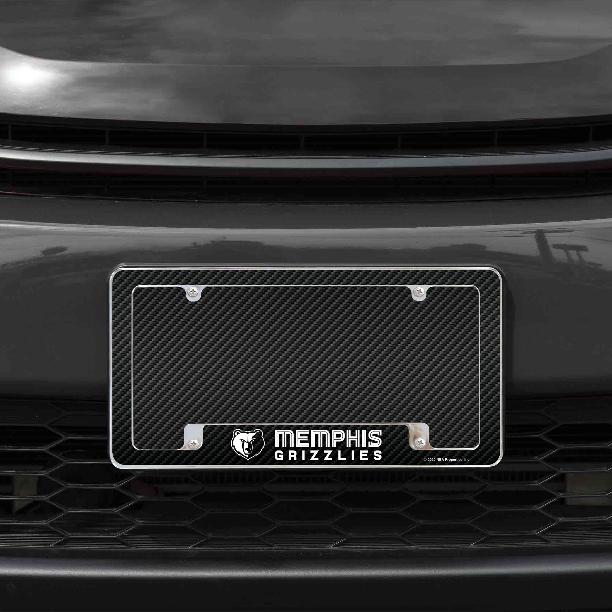GRIZZLIES CARBON FIBER DESIGN ALL OVER CHROME FRAME