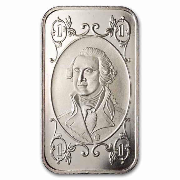 1 oz Silver Bar - World Wide Mint (Random Motif)