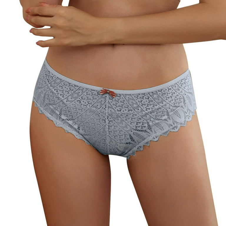 CHGBMOK Womens Underwear Sexy Lace Seamless Triangle Briefs Low