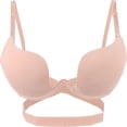 thumbnail image 2 of Women's Deep U Push Up Multi-Way Convertible Plunge Bra, 2 of 3