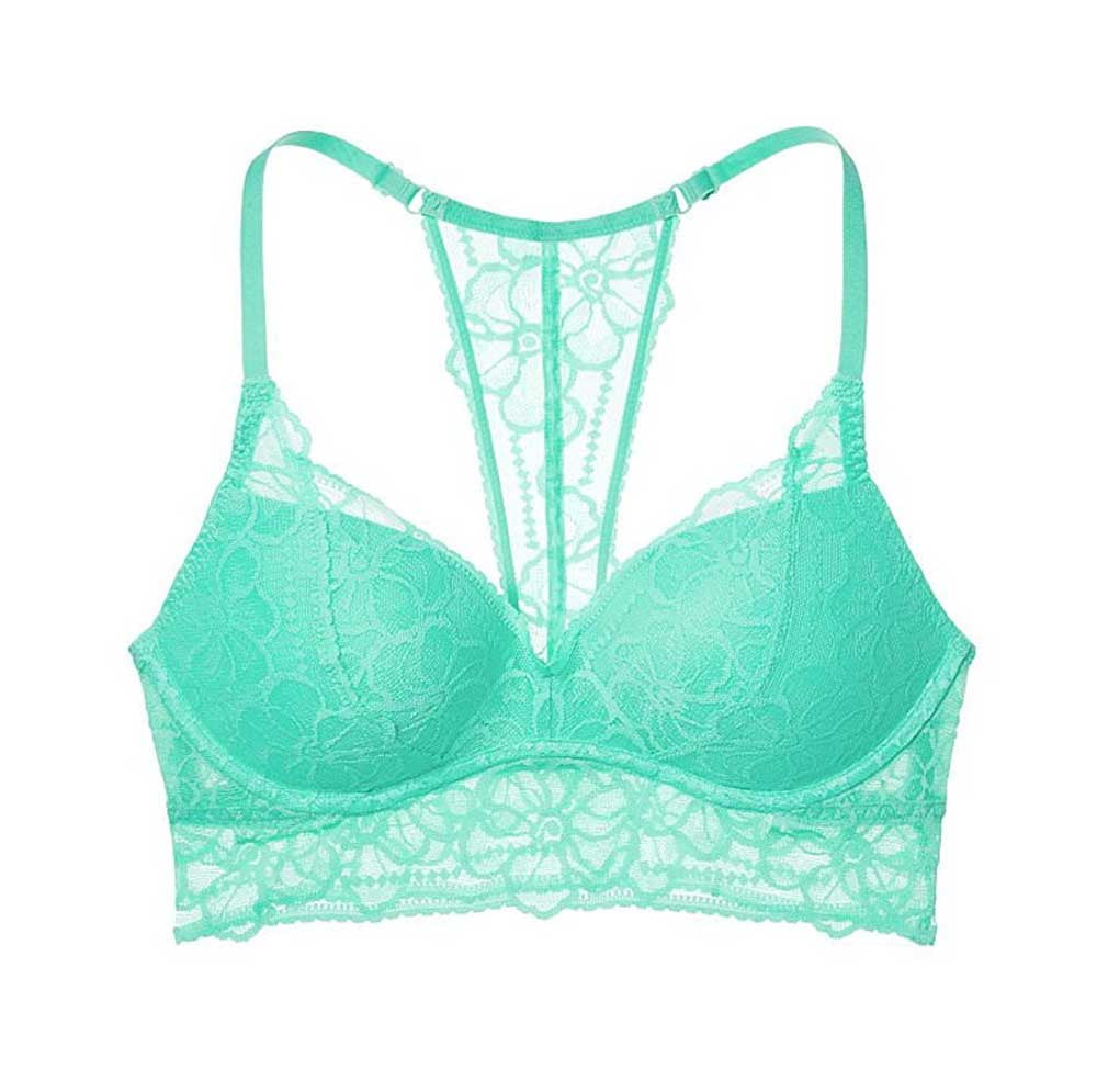 Victoria's Secret Victoria's Secret Pink Lace Bralette PushUp