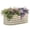 Cream White, variant on Garden Pots Outsunny Raised Garden Bed with Legs, 34" x 18" x 30", Elevated Wooden Planter Box, Self-Draining with Bed Liner for Vegetables, Herbs, and Flowers Backyard, Patio, Balcony Use, Dark Gra
