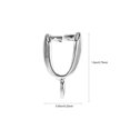 thumbnail image 2 of 40pcs Alliage DIY Clip Fermoir Perle Bail Pendentif Connecteurs Pendentif Clip Fermoirs, 2 of 9