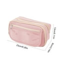 thumbnail image 3 of TFYZYY Large Capacity Pencil Case Pouch with Zipper - Spacious Opening Storage Bag for Office Supplies, Makeup, Travel Essentials - Multi-Color Options, 3 of 8