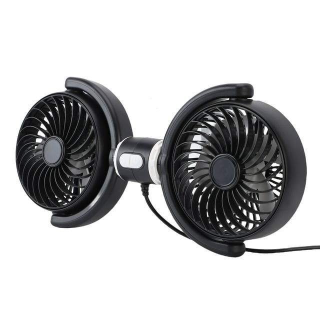 Fan De La Circulación De Aire Del Coche, Ventilador Principal Dual Energéticamente Eficiente Del Coche Para Al Aire Libre