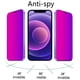 thumbnail image 2 of Protector de pantalla BWEDXEZ Anti-Blue Privacy para iPhone 12 Pro de 6.1 pulgadas, 2 of 5