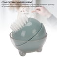 thumbnail image 4 of Pet Grooming Cleanup Comb, Universal Design Skin Friendly PP Material Anti Static Pet Massage Brush for Small Dogs Cats RabbitsGray, 4 of 7