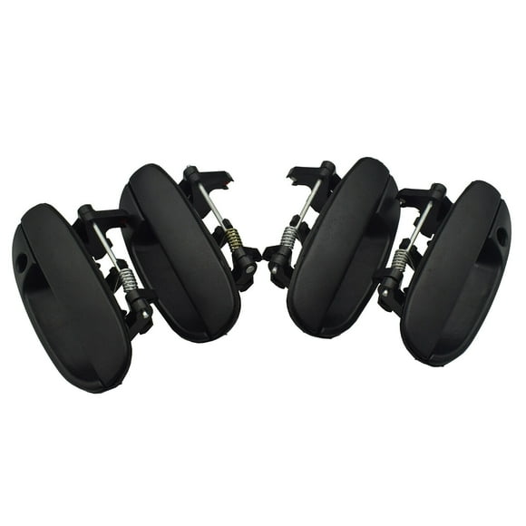 4pcs exterior door handle front and rear left and right kit for 99-02 Daewoo Lanos sedan -