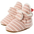 thumbnail image 4 of newwalpole Infant Baby Boy Girl Cozy Fleece Bootie Newborn Stay On Slipper Winter Warm Gripper Non-Slip Crib Shoes Pink for Size 4.5, 4 of 7