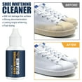 thumbnail image 6 of Meggemo White Shoe Whitening Cleaner Portable Remove Stain Dirt Yellowing Brighten White Shoes Gentle On Fabric Keep Shoes Clean Fresh Daily Shoe Care Essential Tool, 6 of 8