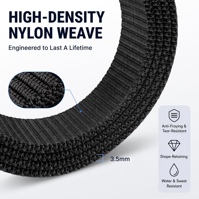 Fairwin Nylon Ratchet Belt for Men, 28-34 Waist photo 3