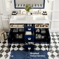 thumbnail image 6 of Eviva Epic Transitional Blue Bathroom Vanity, 6 of 7