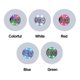 thumbnail image 3 of 50PCS LED Coaster White,Light Up Coasters,LED Sticker Lights, 3 of 5