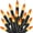 03 Orange, variant on Christmas Lights Indoor Outdoor, 16.4ft 50-count Lights Incandescent Mini String Light, Battery Powered Lights for Xmas Tree, Patio, Holiday, Party, Home, Garden, Decorations (Orange)