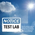 thumbnail image 5 of Test Lab OSHA Notice Vinyl Decal Label 5 Inch x 3.5 Inch - 10 Pack, 5 of 6
