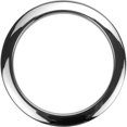 thumbnail image 1 of Bass Drum O's Hole Reinforcement Template - 4", Chrome, 1 of 1