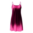 thumbnail image 4 of SMihono Robe d'Été pour Femmes Grande Taille Mode Robes pour Femmes Été Imprimé Décontracté Col en V Sans Manches Vacances Robe Courte, 4 of 4
