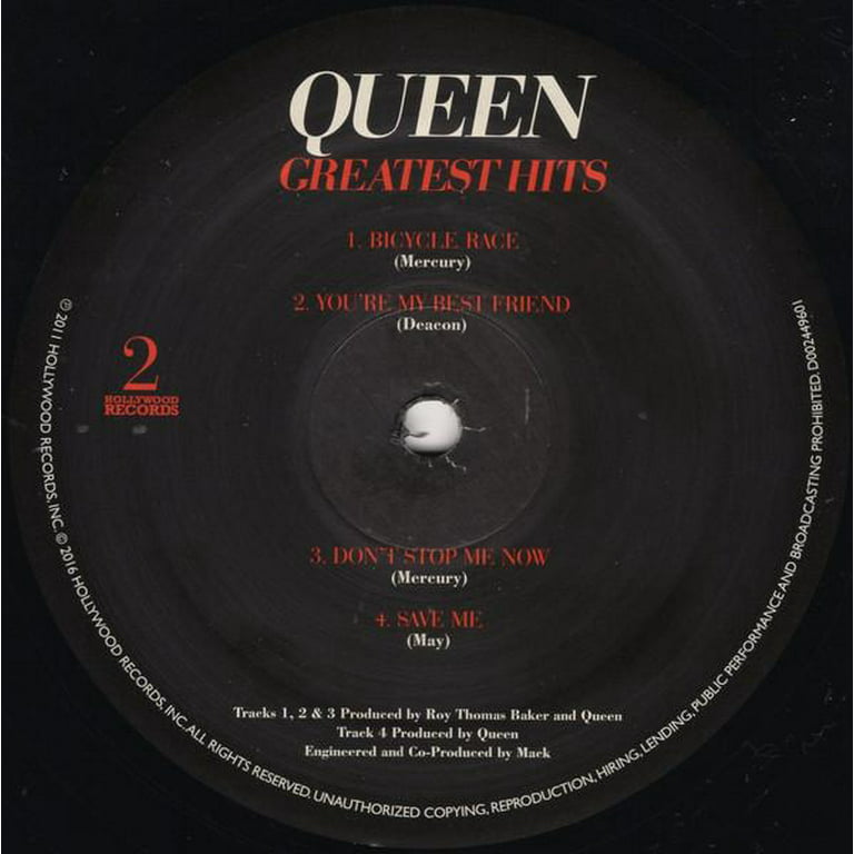 enke analog lækage Queen - Greatest Hits - Vinyl (Remaster) - Walmart.com