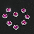 thumbnail image 4 of EeaseCA 20PCS Flatback Round Rhinestones DIY Craft Crystals Table Scatters for Jewelry Making Wedding Bridal Shower Decoration (Rosy), 4 of 8
